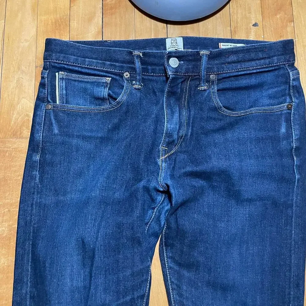 Hiroshi Kato The Pen Men's Jeans Size 32- Dark Blue